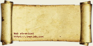 Olga Perunac vizit kartica